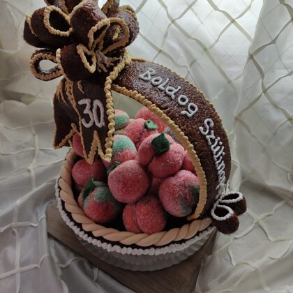 1,7 kg grillázs kosár + 20 db töltött barack sütivel :  31.800 Ft  /MÁS FELIRATTAL ESKÜVŐR