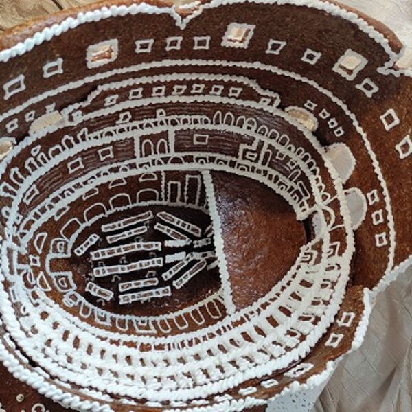 COLOSSEUM Róma grillázsból, esküvőre