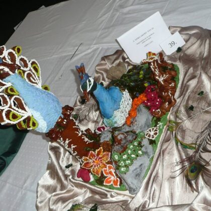 Sziklakert pávái versenymunkám grillázsból