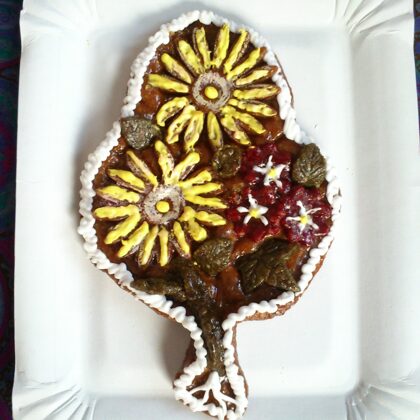 9.800 Ft  0,7 kg ehető-kedvesség--levélen-virag