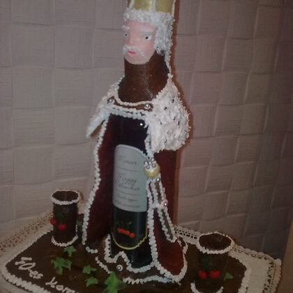 1,8 kg király grillázsból:  25.200 Ft + a pálinka ára