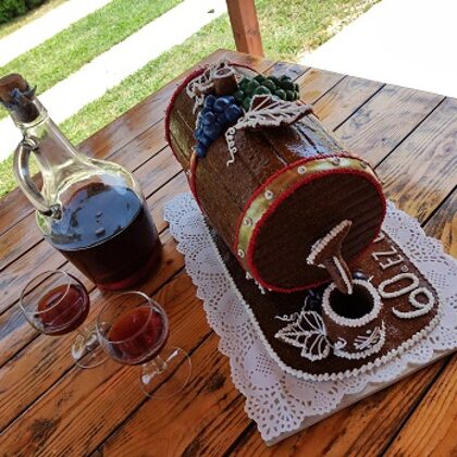 3,8 kg hordó grillázsból:  53.200 Ft