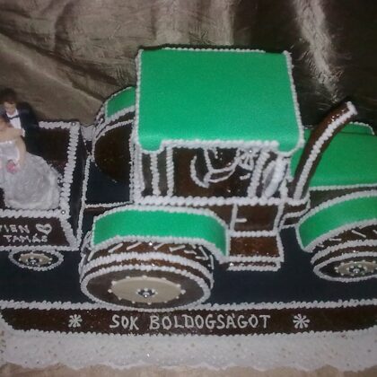 4,2 kg traktor 58.800 Ft + a nászpár