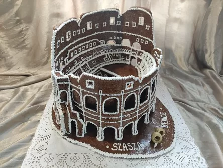 COLOSSEUM Róma grillázsból, esküvőre